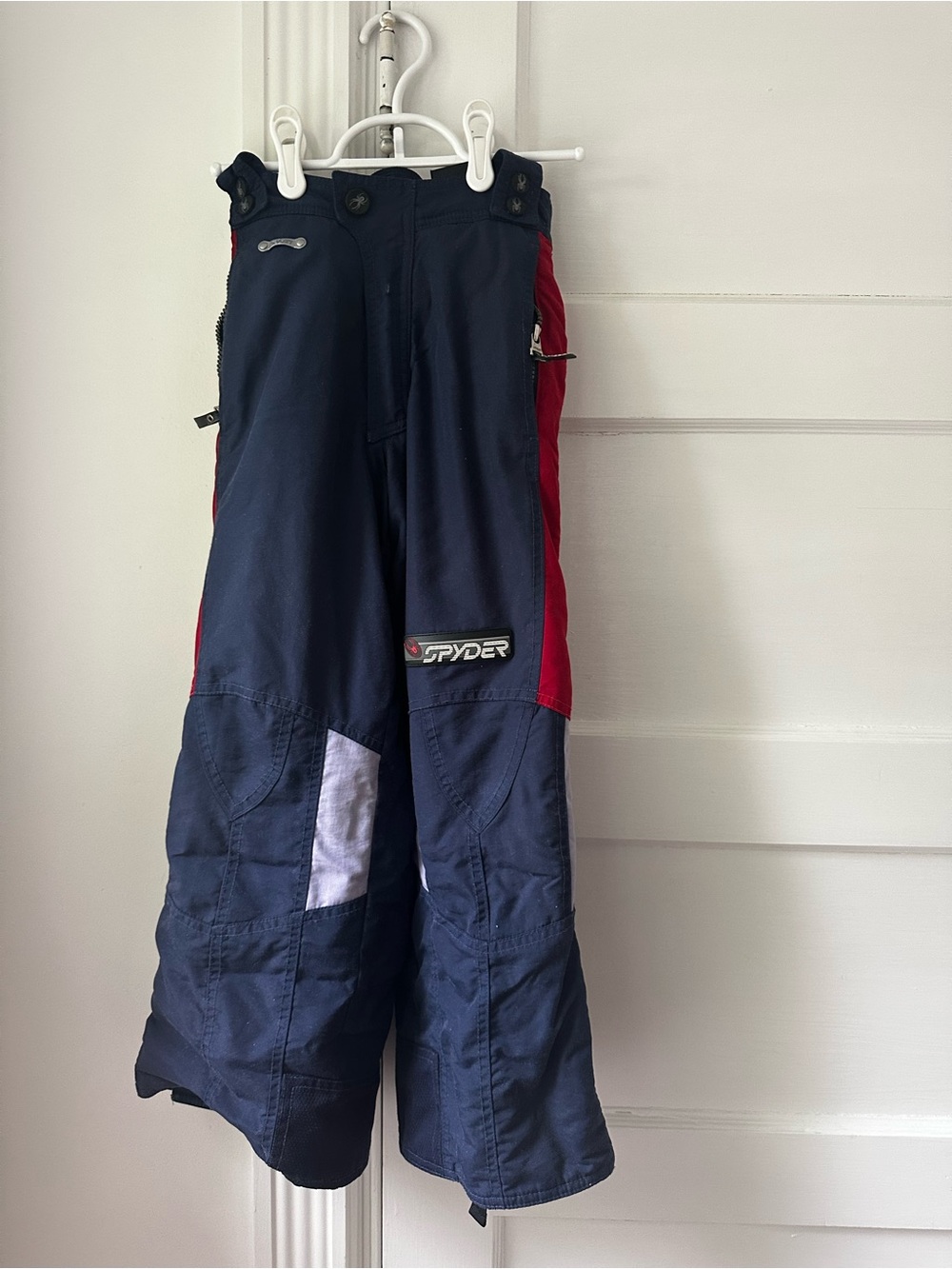Size Kids 8 Spyder Side Zip Ski Pants for Ski Racing
